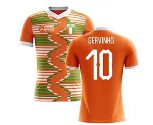 2018-2019 Ivory Coast Home Concept Football Shirt (Gervinho 10) - Kids