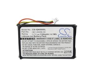 361-00056-00 1100mAh Replacement Battery for Garmin Nuvi 30 50 50LM 55LM 55LMT