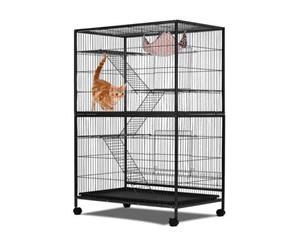 4-Level Pet Home Cat Bird Cage w/Lock at Bottom