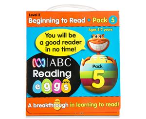 ABC Reading Eggs Level 2 Beginning To Read Book Pack 5 - Ages 5-7 Years