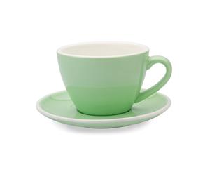 ACF Cup & Saucer 6 Set - 10oz - Green