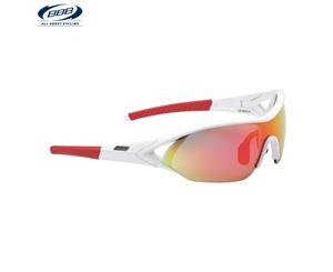 BBB Impact Glasses - White/Red - Red MLC