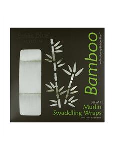 Bamboo Pack Of 3 Muslin Wraps