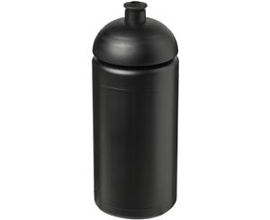 Baseline Plus 500Ml Dome Lid Sport Bottle With Grip (Solid Black) - PF2819