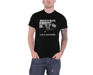 Beastie Boys T Shirt Check Your Head Album Cover Logo Official Mens - Black