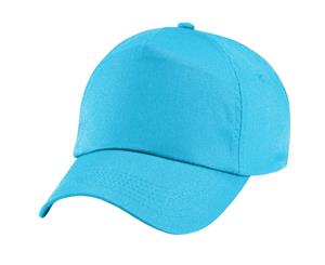 Beechfield Unisex Plain Original 5 Panel Baseball Cap (Surf Blue) - PC2097