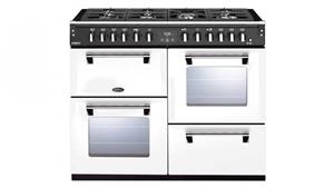 Belling 1100mm Richmond Deluxe Dual Fuel Range Cooker - White