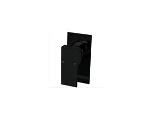 Black Rectangular Handle Brass Shower Mixer BKM104-B