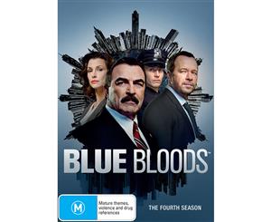 Blue Bloods The Fourth Season 4 DVD Region 4