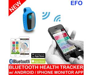 Bluetooth Health Tracker Pedometer Sleep Monitor Calories Android Ios App Bt005