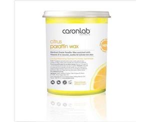 Caronlab Paraffin Wax Citrus 800ml Manicure Pedicure Moisture Treatment