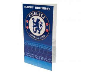 Chelsea Fc Birthday Card (Blue) - TA2468