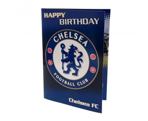 Chelsea Fc Musical Birthday Card (Blue) - TA4632