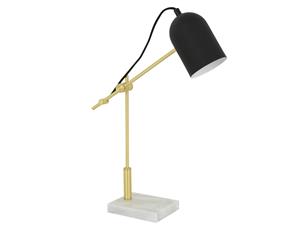 Cheswick Table Lamp in Black/Marble