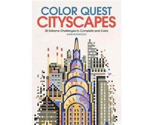 Color Quest Cityscapes  30 Extreme Challenges to Complete and Color