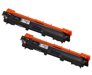 Compatible Pro Colour TN-251 Toner Cartridge For Brother Printers - Black 2-Pack