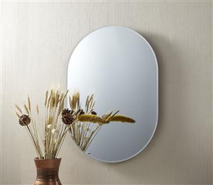 Cooper & Co. 70x50 cm Issy Urban Oval Frameless Wall Mirror