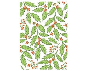 Crafters Companion Background Layering Stamps Festive Holly