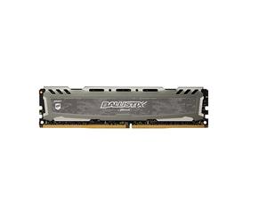 Crucial Ballistix Sport LT 16GB (2 x 8GB) 288-Pin DDR4 2666 CL16 Grey Memory (BLS2K8G4D26BFSBK)