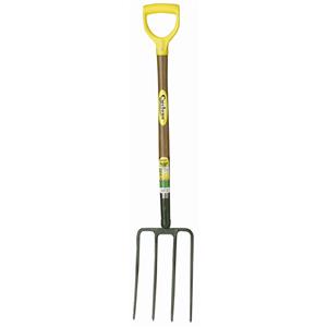 Cyclone Short D Handle Garden Fork