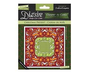 Die'sire Create-A-Card Cutting & Embossing Die Christmas Present