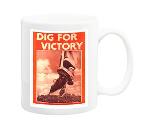 Dig For Victory Mug - 11 Fluid Oz