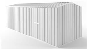 EasyShed D6023 Tall Truss Roof Garden Shed - Off White