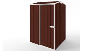 EasyShed S1515 Tall Gable Roof Garden Shed - Heritage Red