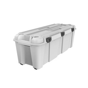 Ezy Storage 130L Bunker Heavy Duty Storage Tub White