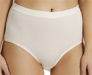 Fine Lines Women's Essence Mid Rise Brief - Pumice