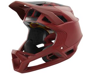 Fox Proframe MIPS Matte Bike Helmet Cardinal Red