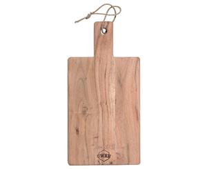 French Country Kitchen Natural Wooden Paddle Chopping Serving Board New