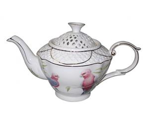 French Country Lovely Kitchen Teapot GALAH China Tea Pot with Giftbox New