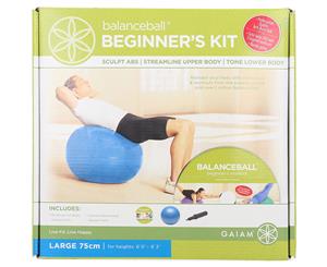 Gaiam BalanceBall Beginner's Kit