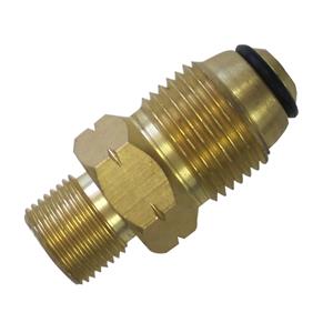 Gasmate 3/8 Straight Brass Gas Adaptor