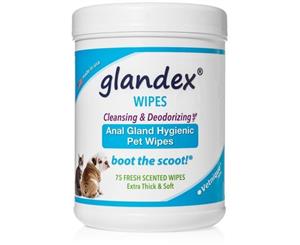 Glandex Wipes 75 ct