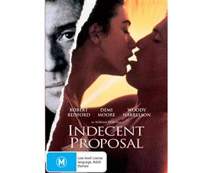 Indecent Proposal DVD Region 4