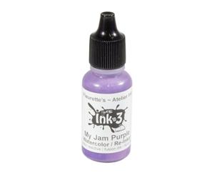 Ink On 3 - Atelier Watercolour Re-inker - Jam Purple