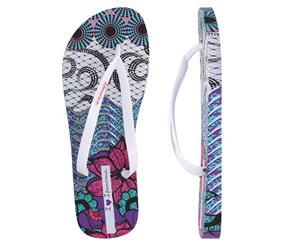 Ipanema Women's Mari Fem Thongs - White/Blue