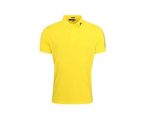 J.Lindeberg M Tour Tech Reg TX Jersey Polo - Banging Yellow - Mens