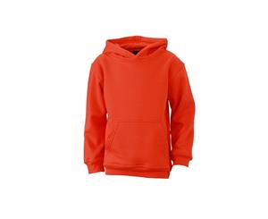 James And Nicholson Childrens/Kids Hooded Sweatshirt (Grenadine) - FU485