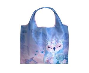 KNOWLEDGE - Owl ECO Foldable Shopping Bag Tote - Wise Wings - Gift idea - Wise Wings - Gift idea