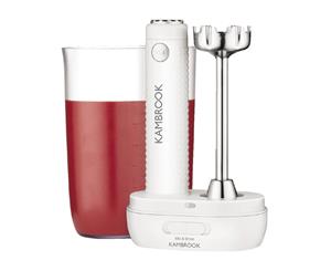 Kambrook 400W Stainless Steel Electric Stick Mixer/Hand Blender w/Mixing Jug