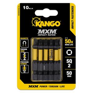 Kango 50mm SQ2 Impact MXM Fasteners - 10 Pack