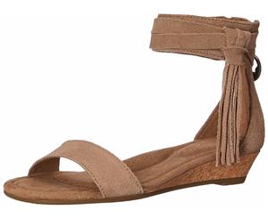 Koolaburra Womens Saige Suede Open Toe Special Occasion Espadrille Sandals