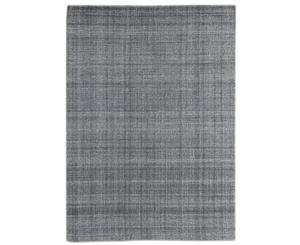 Laurel Gray Blue Hand Tuffted Wool rug- 160 x 230cms