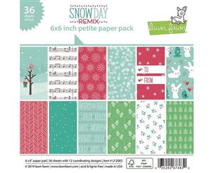 Lawn Fawn Petite Paper Pack 6x6 Snow Day Remix LF2083