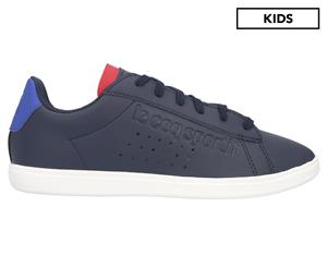 Le Coq Sportif Boys' Courtset Shoes - Dress Blue/Cobalt/Pure Red