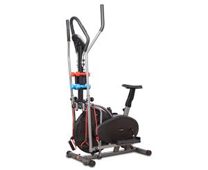 Lifespan Fitness X-02 Hybrid Cross Trainer/ Spin Bike - Black/Silver