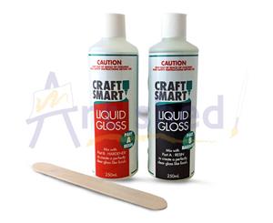 Liquid Gloss 2 Part Resin Kit - 500ml